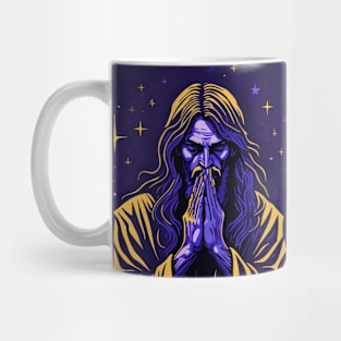 jesus christ praying Mug